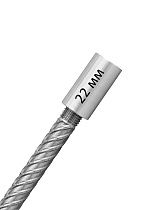 Купить Муфта с цилиндрической резьбой для стыковки арматуры 22 мм