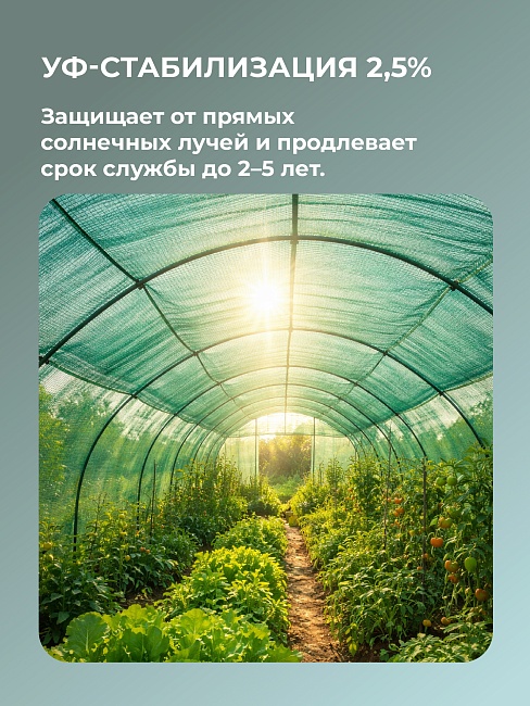 Сетка фасадная затеняющая Промышленник зеленая 30-35% 3х25 м фото 7