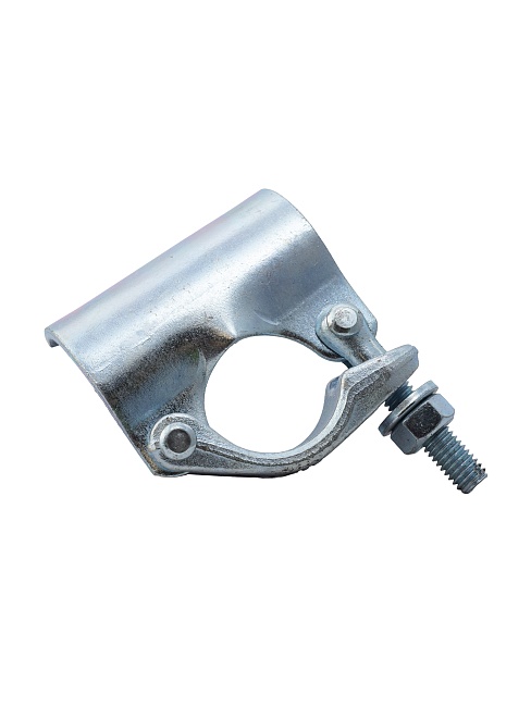 Фиксирующий кованый хомут 48 мм для строительных лесов фото 1