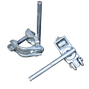 Комплект ограждающее устройство, хомут фиксирующий 2 шт. для строительных лесов фото 5