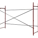 Леса строительные рамные Промышленник ЛРСП 20 секция 2х2 м фото 1